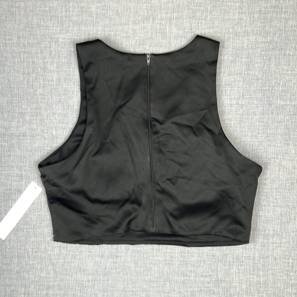 Sequin Hearts Black & White Floral Print Two Piece Dress Juniors Size 13 - Picture 4 of 8